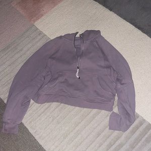 Lululemon Scuba oversized half zip with hood xs/s
